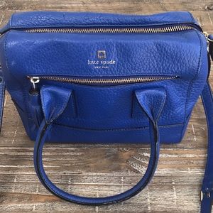 Cobalt Kate Spade Blue Medium Satchel